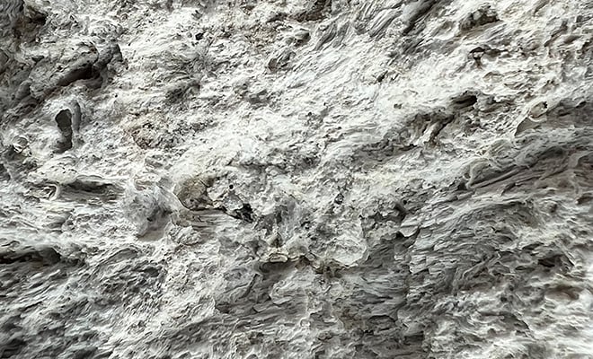 in-tight photo of pumice stone surface